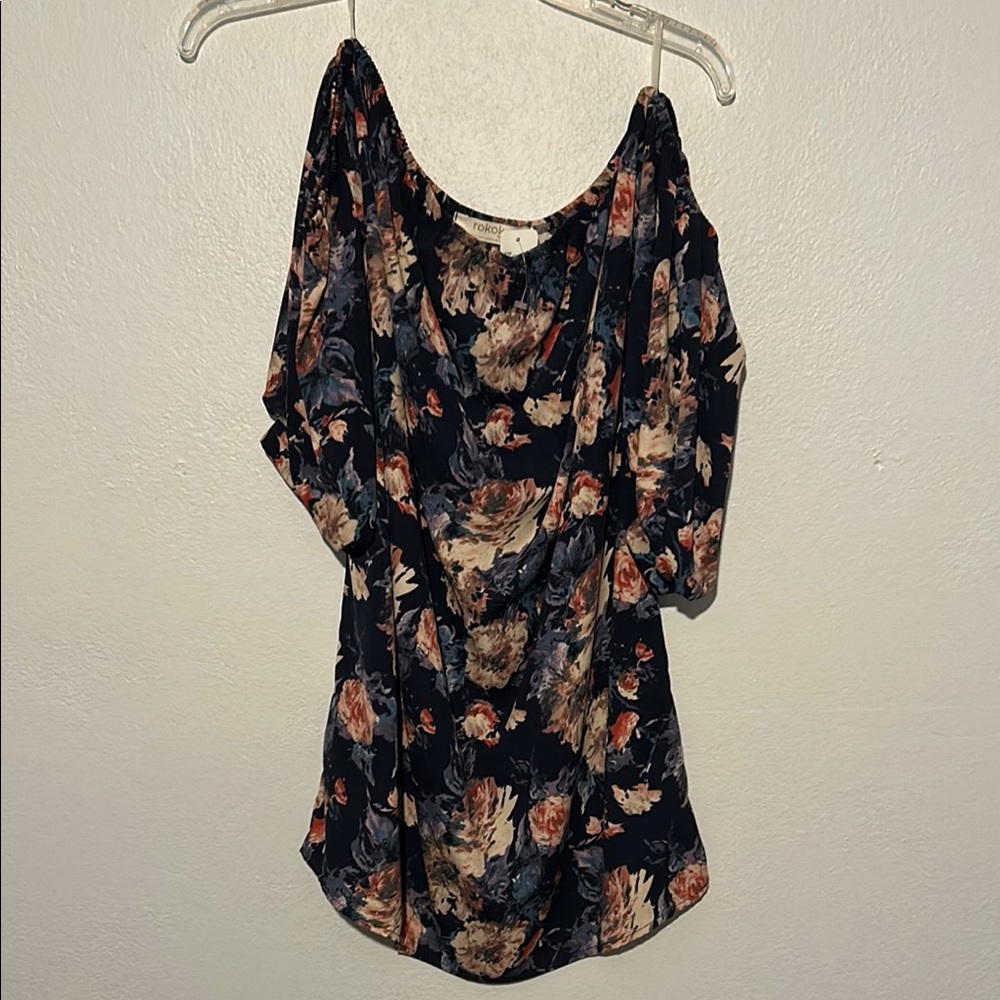 Floral Off-Shoulder Women's Top